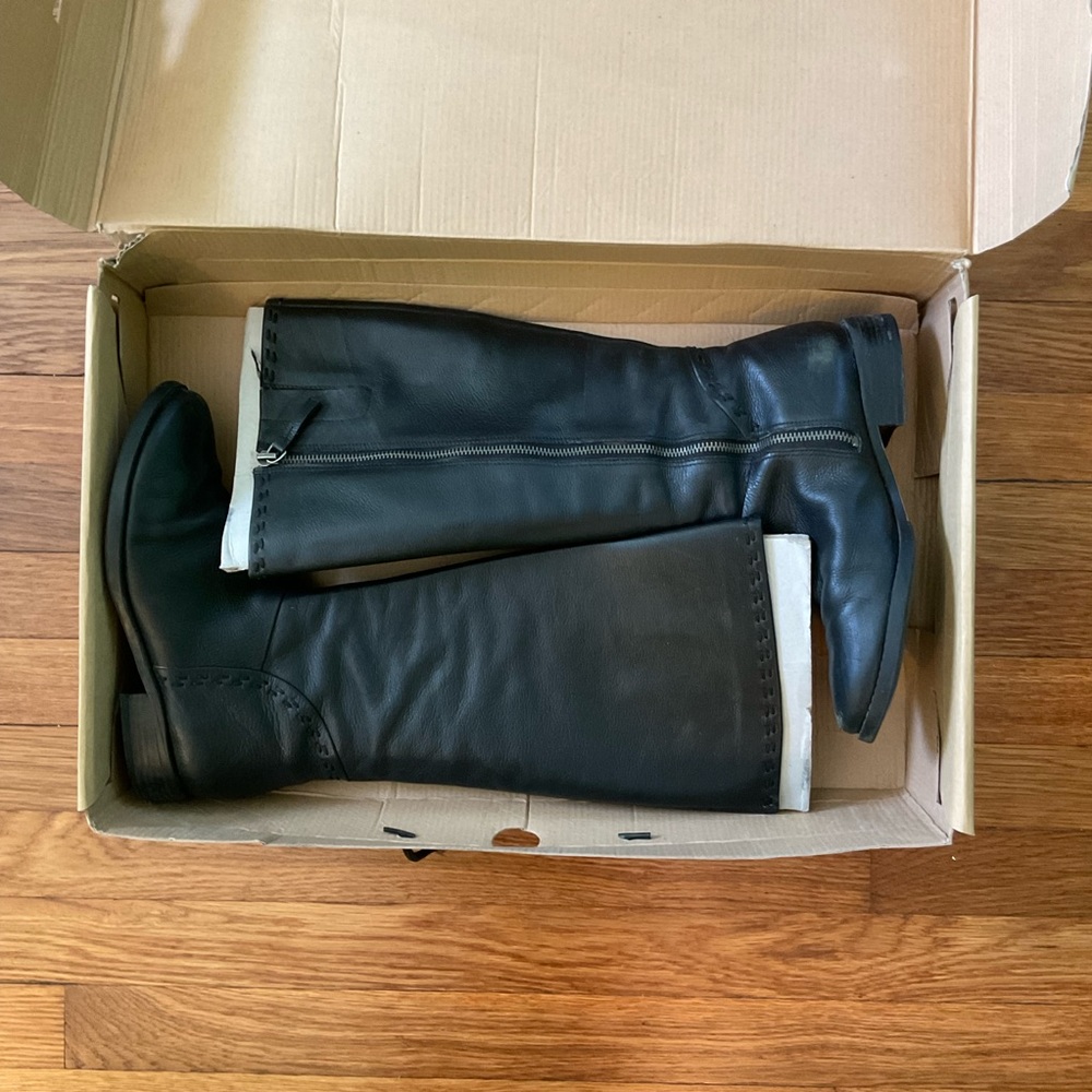Black Nine West Knee High Boots